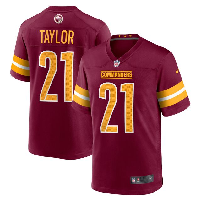 Maillot de match joueur retraité Nike Sean Taylor bordeaux Washington Commanders pour homme