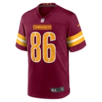 Men's Nike Zach Ertz  Burgundy Washington Commanders Game Jersey