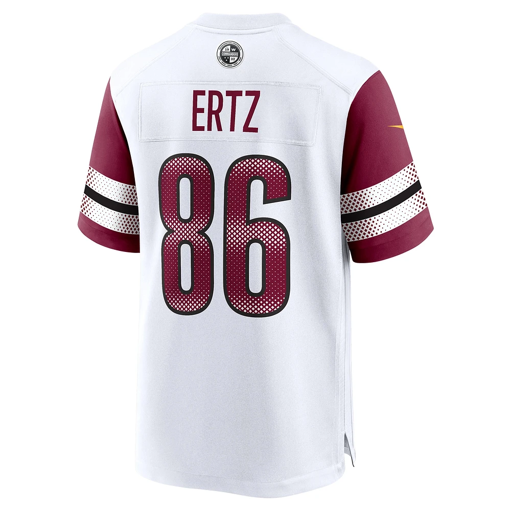 Men's Nike Zach Ertz  White Washington Commanders Game Jersey