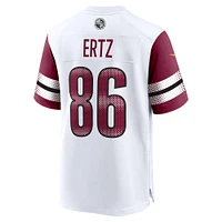 Men's Nike Zach Ertz  White Washington Commanders Game Jersey