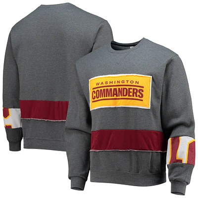 Refried Apparel Gris Washington Commanders Sweat-shirt durable pour homme