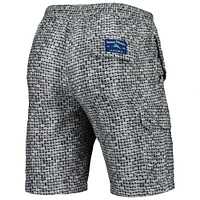Short de bain Tommy Bahama Washington Commanders Baja Geo Wave gris pour homme