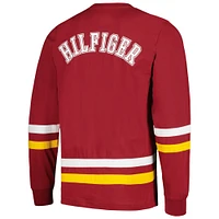 Men's Tommy Hilfiger Burgundy/Gold Washington Commanders Nolan Long Sleeve T-Shirt