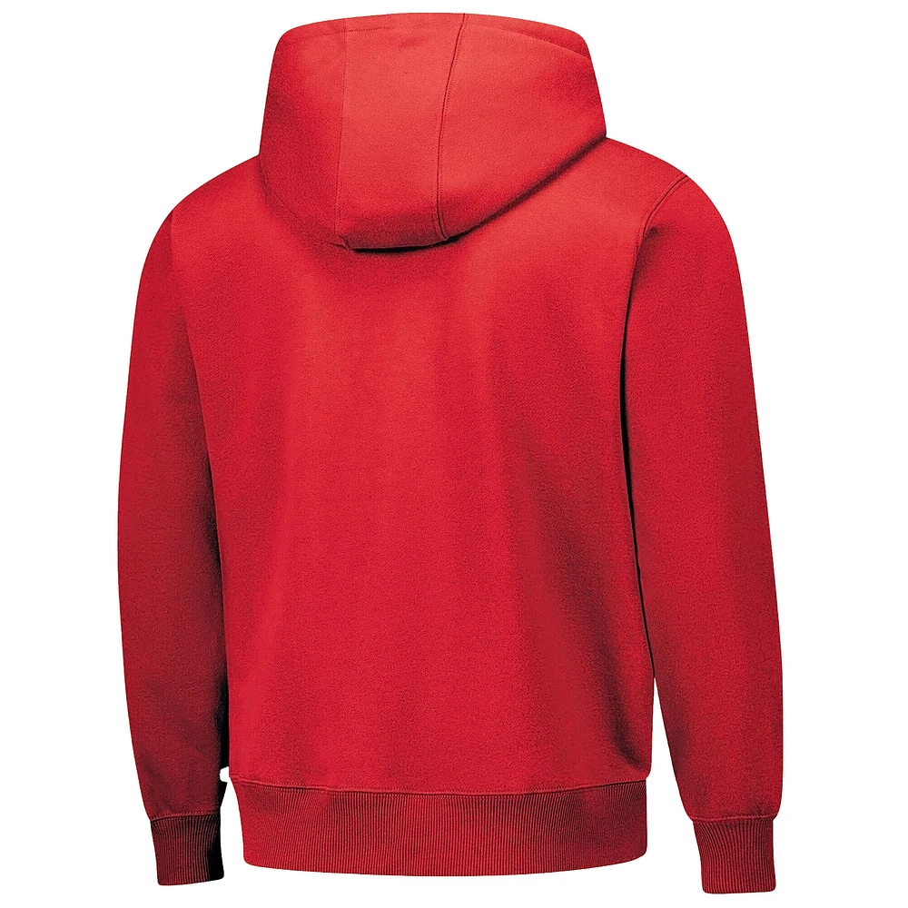 Sweat à capuche unisexe Dunbrooke Red Washington Commanders Defender fermeture éclair quart de tour