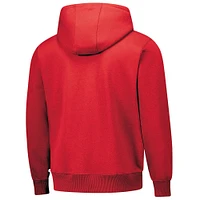 Sweat à capuche unisexe Dunbrooke Red Washington Commanders Defender fermeture éclair quart de tour