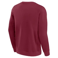 Unisex Fanatics  Burgundy Washington Commanders Elements Unlimited Fleece Pullover Sweatshirt