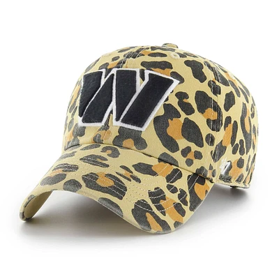 Women's '47 Tan Washington Commanders Bagheera Clean Up Allover Adjustable Hat
