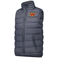 Gilet zippé complet pour femme Dunbrooke Charcoal Washington Commanders Alberta