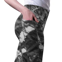 Women's MSX by Michael Strahan Black Washington Commanders Aubrey Tie-Dye Leggings