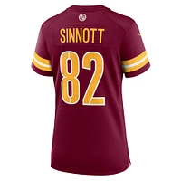 Women's Nike Ben Sinnott  Burgundy Washington Commanders Game Jersey