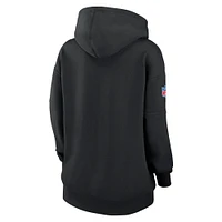 Sweat à capuche Nike noir Washington Commanders 2024 NFL Crucial Catch Club pour femme