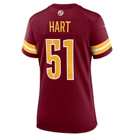 Women's Nike Bobby Hart  Burgundy Washington Commanders Game Jersey
