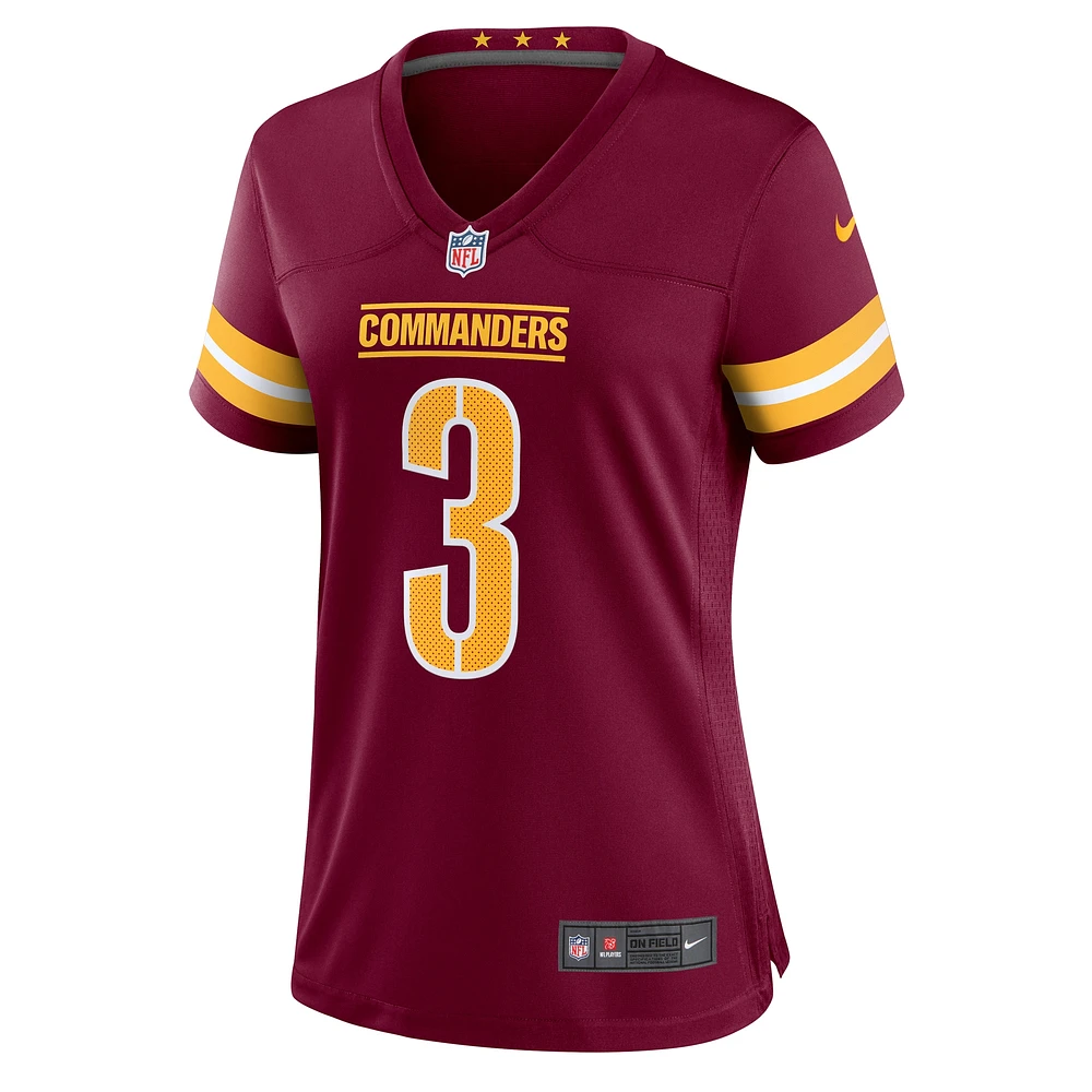 Women's Nike Byron Pringle  Burgundy Washington Commanders Game Jersey