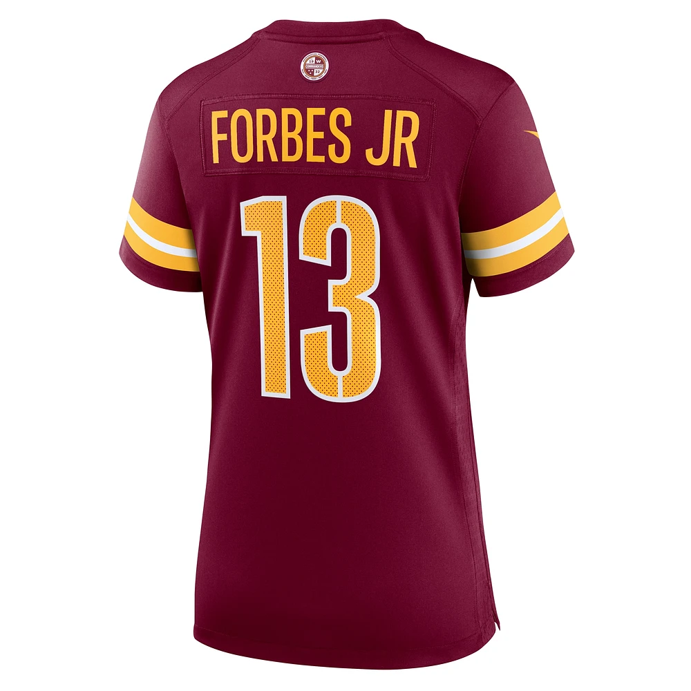 Women's Nike Emmanuel Forbes Jr.  Burgundy Washington Commanders Game Jersey