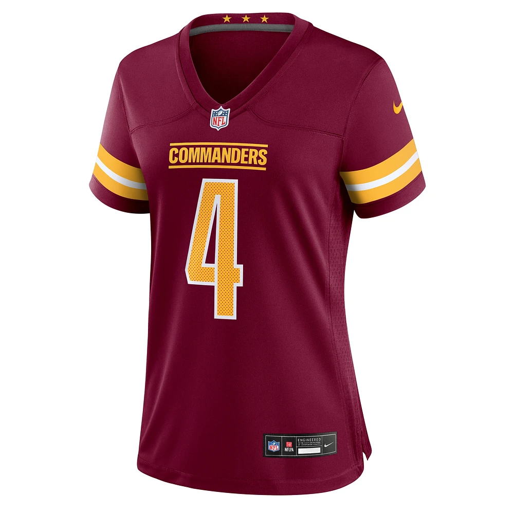 Women's Nike Frankie Luvu  Burgundy Washington Commanders Game Jersey