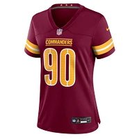 Women's Nike Javontae Jean-Baptiste  Burgundy Washington Commanders Game Jersey