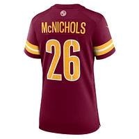Women's Nike Jeremy McNichols  Burgundy Washington Commanders Game Jersey