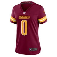 Women's Nike Mike Sainristil  Burgundy Washington Commanders Game Jersey
