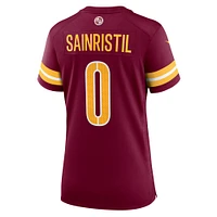 Women's Nike Mike Sainristil  Burgundy Washington Commanders Game Jersey