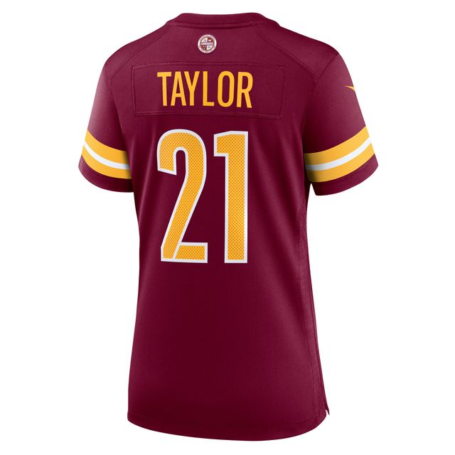 Maillot de match joueur retraité Nike Sean Taylor bordeaux Washington Commanders pour femme