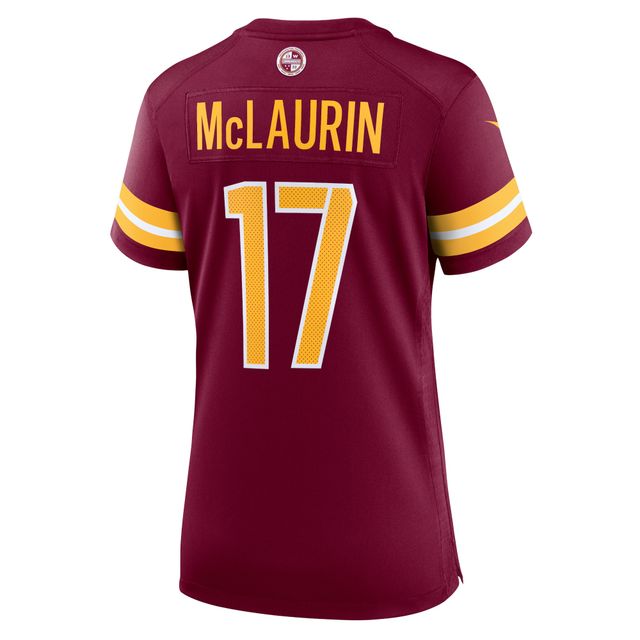 Maillot de match Nike Terry McLaurin des Washington Commanders pour femme, bordeaux