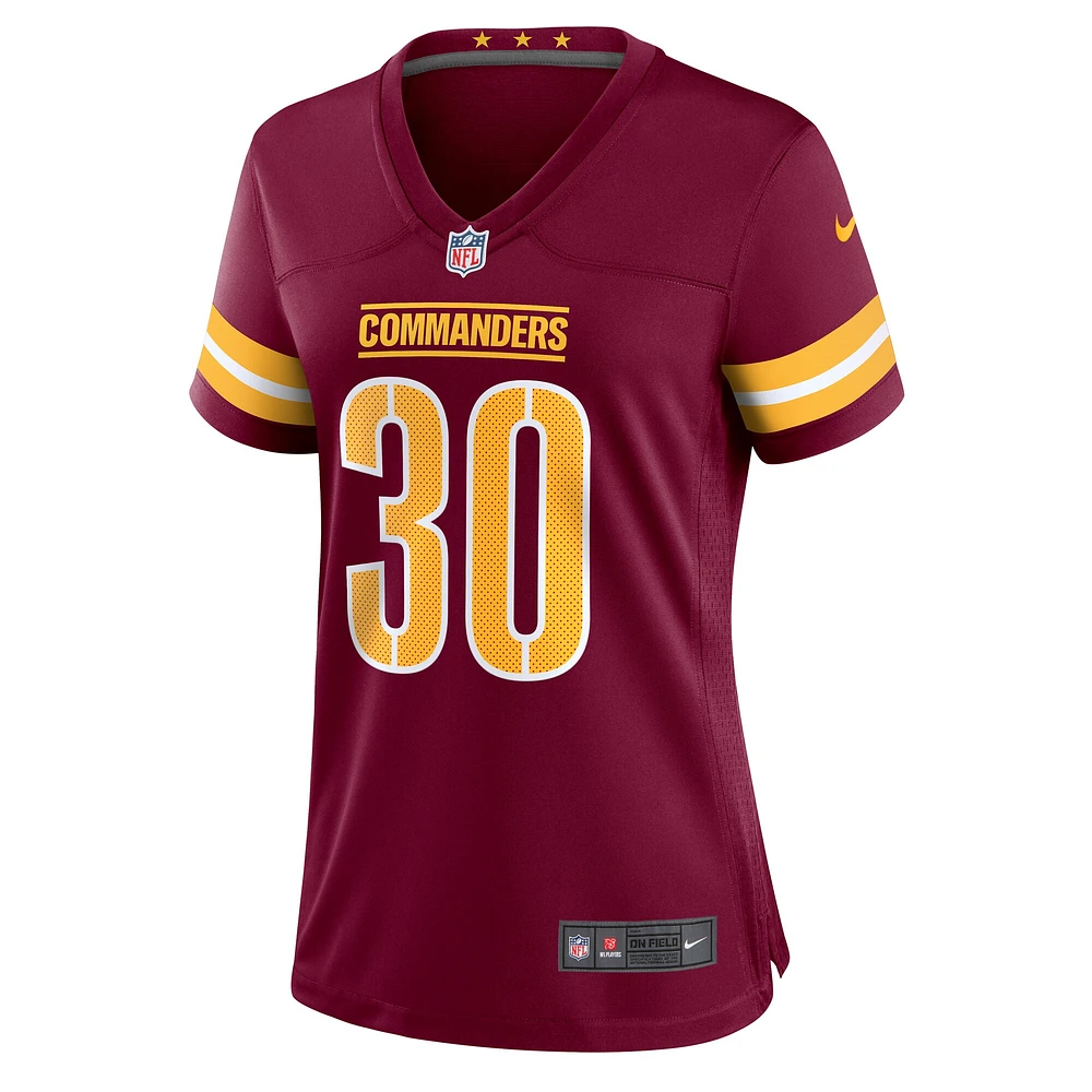 Women's Nike Troy Apke  Burgundy Washington Commanders Game Jersey