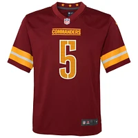 Youth Nike Jayden Daniels Burgundy Washington Commanders Game Jersey