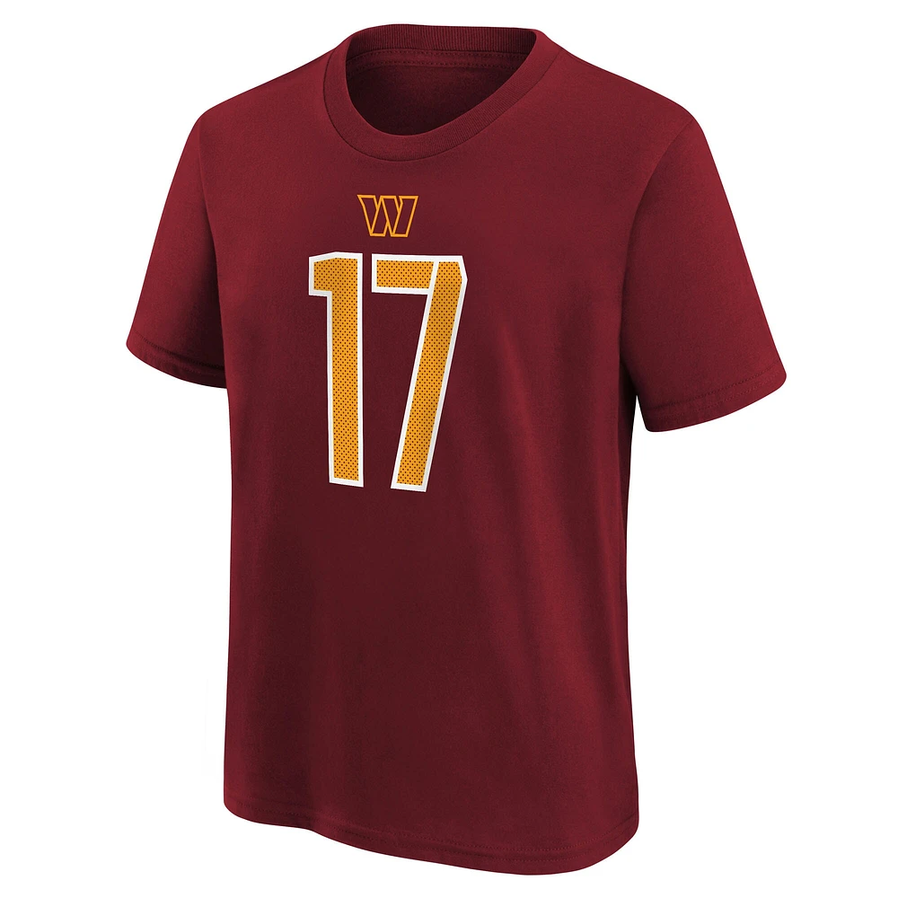 Youth Nike Terry McLaurin Burgundy Washington Commanders Player Name & Number T-Shirt