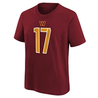 Youth Nike Terry McLaurin Burgundy Washington Commanders Player Name & Number T-Shirt