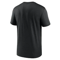 Men's Nike Black Washington Football Team Logo Essential Legend Performance T-Shirt
