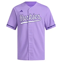 Men's adidas  Purple Washington Huskies Replica Baseball Jersey