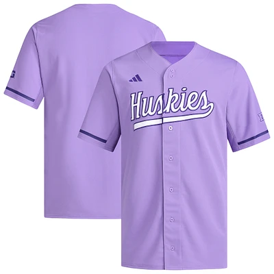 Maillot de baseball réplique violet des Washington Huskies adidas pour homme