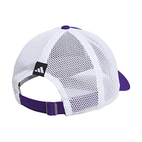 Men's adidas Purple Washington Huskies Mascot Slouch Trucker Adjustable Hat