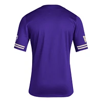 Men's adidas Purple Washington Huskies Reverse Retro Replica Baseball Jersey