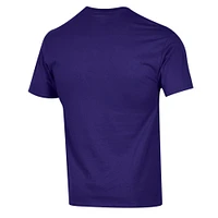 Men's Champion  Purple Washington Huskies Basic Arch T-Shirt