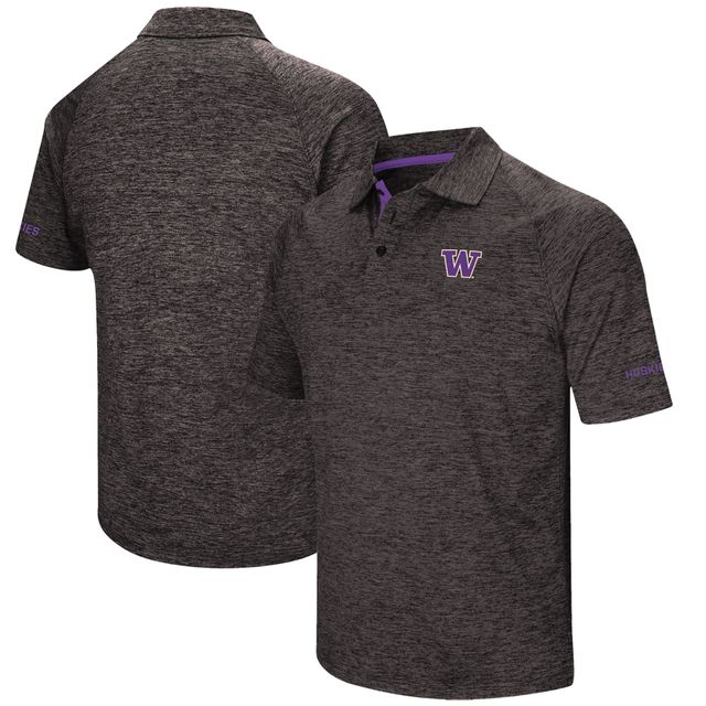 Polo Colosseum Washington Huskies Down Swing pour homme, noir
