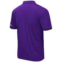 Men's Colosseum Purple Washington Huskies Big & Tall Santry Polo