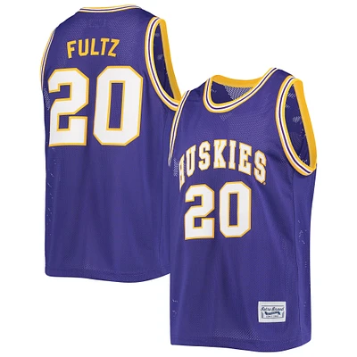 Maillot de basket-ball classique commémoratif pour hommes, marque rétro originale, Markelle Fultz, violet, Washington Huskies