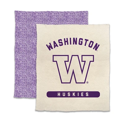 Couverture Luxe Dreams 50" x 60" des Huskies de Washington