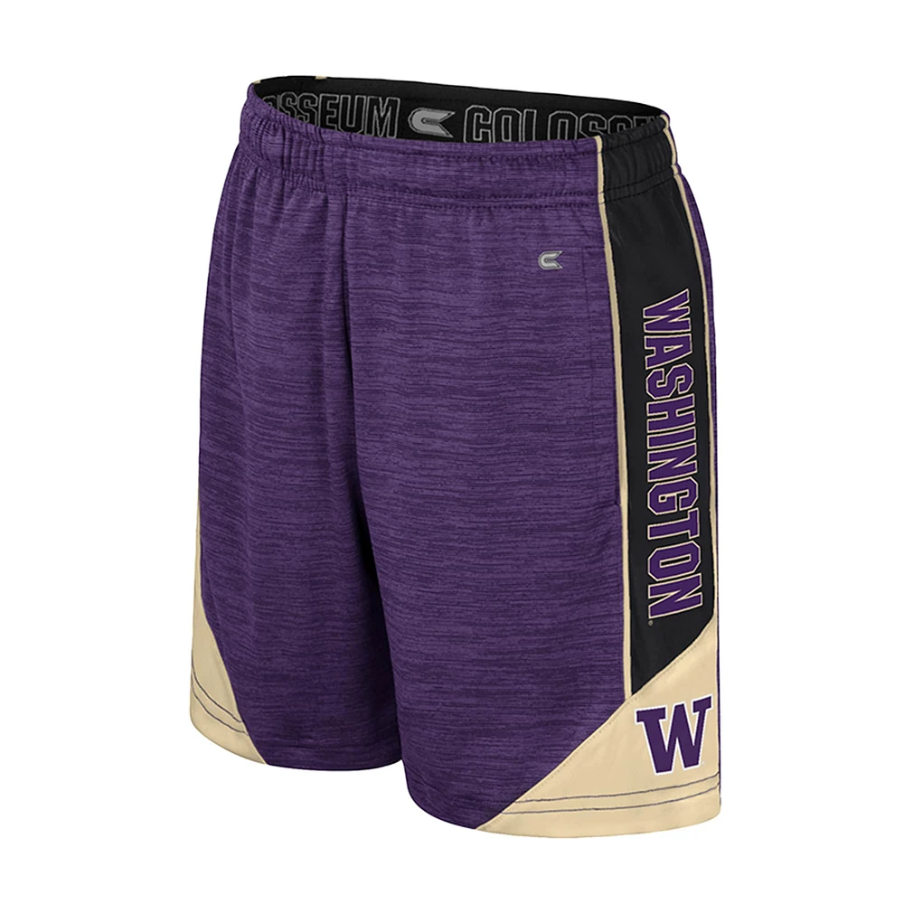 Youth Colosseum  Purple Washington Huskies Athletic Shorts