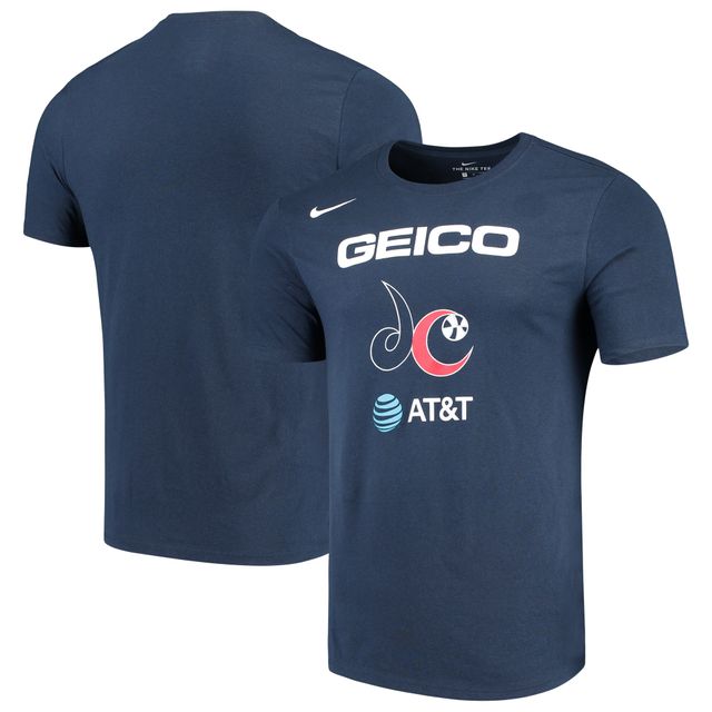 T-shirt de performance Nike Elena Delle Donne pour homme, bleu marine Washington Mystics Replica Player