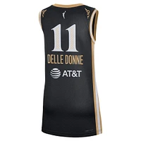 Unisex Nike Elena Delle Donne Black Washington Mystics Rebel Edition Victory Player Jersey
