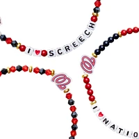 FOCO Washington Nationals 3-Pack Friendship Bracelet Set