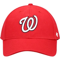 Men's '47 Red Washington Nationals Legend MVP Adjustable Hat