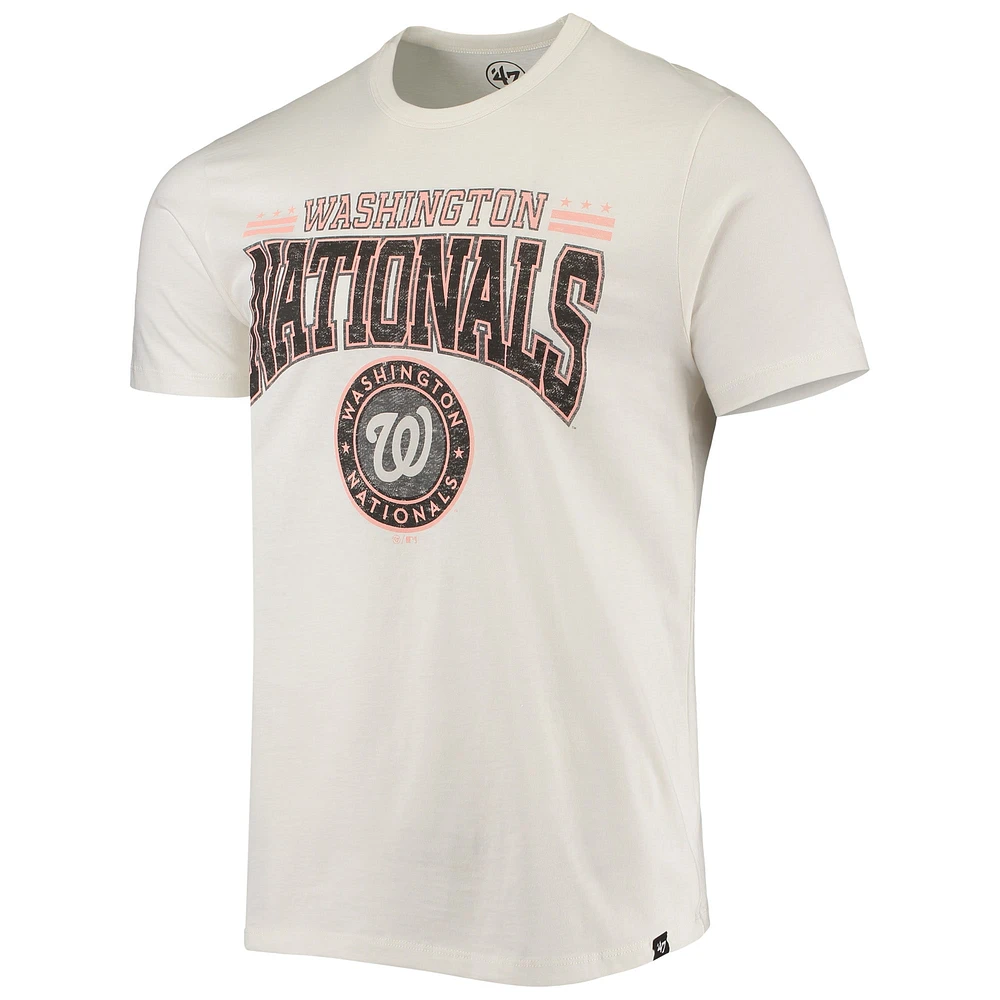 T-shirt '47 White Washington Nationals City Connect Elements Franklin pour homme