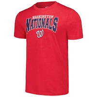 Men's Concepts Sport Charcoal/Red Washington Nationals Meter T-Shirt & Pants Sleep Set
