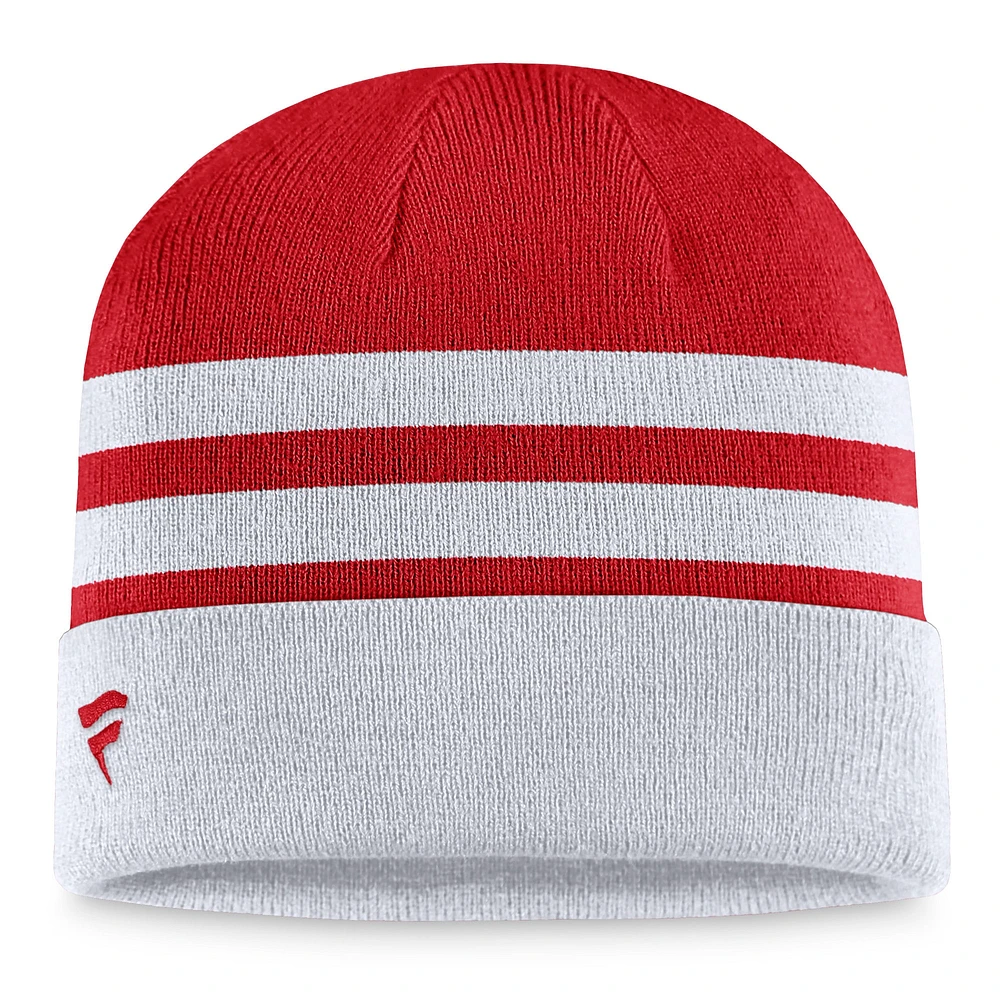 Men's Fanatics Gray Washington Nationals Cuffed Knit Hat
