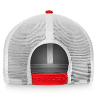 Casquette Snapback Iconic Cross Bat Trucker Iconic Cross Bat de marque Fanatics rouge/blanc pour homme