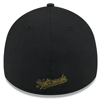Casquette flexible 39THIRTY pour la Journée des forces armées 2024 Nationals de Washington New Era noire hommes