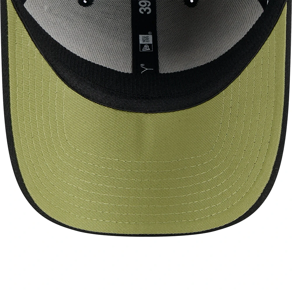 Casquette flexible 39THIRTY pour la Journée des forces armées 2024 Nationals de Washington New Era noire hommes